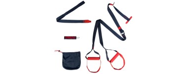 Decathlon: Sangles de suspension Corenght DST 100 bleue et rouge à 10€