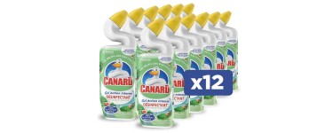 Amazon: Lot de 12 Canard WC Gel Action Intense Fraicheur Menthe à 18,14€
