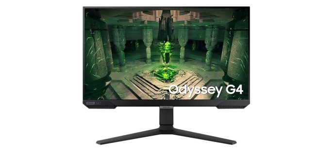 Samsung: Ecran PC gaming 25" Samsung Odyssey G4 S25BG400EU à 219€