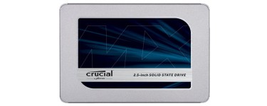 Amazon: SSD interne 2,5" Crucial MX500 - 2To à 105,99€