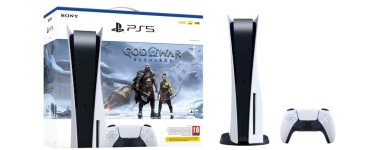 Amazon: Pack console PS5 Standard Edition + God of War Ragnarok à 569,99€