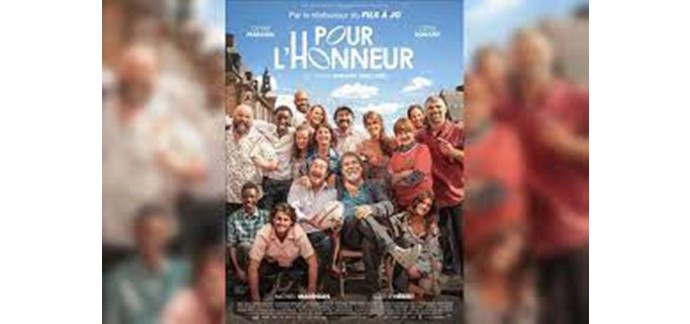 Carrefour: Des places de cinéma pour le film "Pour l'honneur" à gagner