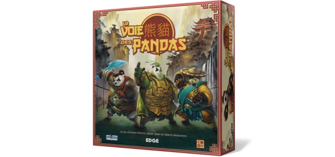 Jeux-Gratuits.com: 1 jeu de société "La voie des Pandas" à gagner