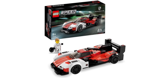 Amazon: LEGO Speed Champions Porsche 963 - 76916 à 19,49€