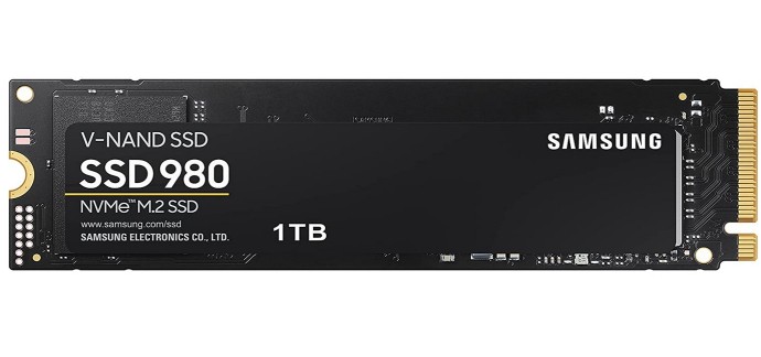 Amazon: SSD interne M.2 NVMe Samsung 980 - 1To à 49,99€