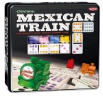 Amazon: Jeu de société Tactic Mexican Train - Boite en métal à 34,99€