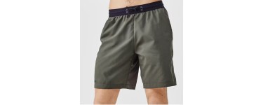 Decathlon: Short running respirant homme Kalenji Dry+ - Olive noire à 10€