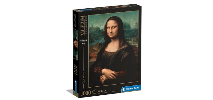 Amazon: Puzzle Clementoni  La Joconde - De vinci (1000 pièces) à 5,99€