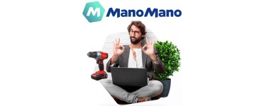 ManoMano: 20€ offerts dès 200€ d'achat en passant commande sur l'application mobile