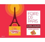 Foire de Paris: 2 entrées gratuites pour la Foire de Paris 2023