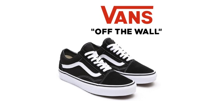 Vans: -30% sur votre commande (hors exclusions)