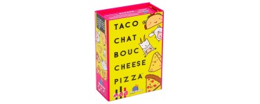 Amazon: Jeu de société Taco Chat Bouc Cheese Pizza à 8,47€