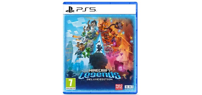 Amazon: Jeu Minecraft Legends Deluxe Edition sur PS5 à 29,99€