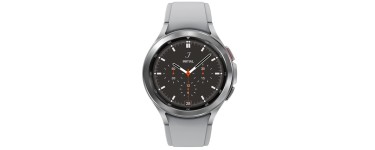 Amazon: Montre connectée Samsung Galaxy Watch 4 Classic 4G - 46 mm, argent à 136,88€ (via ODR 70€)