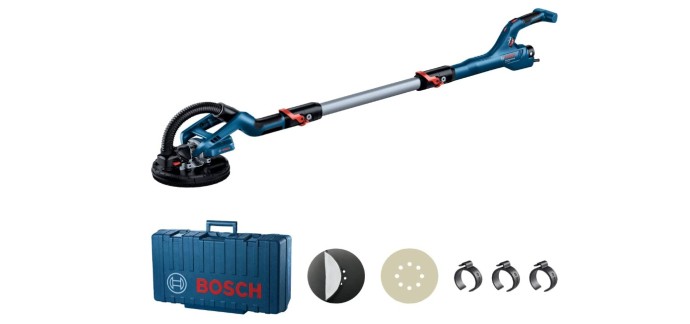 Amazon: Ponceuse plaquiste Bosch Professional GTR 55-225 à 259€