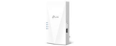 Amazon: Répéteur WiFi 6 Mesh TP-Link RE700X - AX3000,  jusqu'à 150 m² à 66,99€