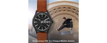 Nixon: 50€ de réduction sur les montres solaires