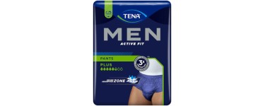 lights by Tena: Echantillon gratuit de sous-vêtements absorbants TENA Men Active Fit Pants Plus