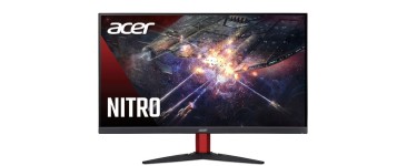 Auchan: Ecran PC Gamer  23,8" Acer Nitro KG242YPBMIIPX à 149€