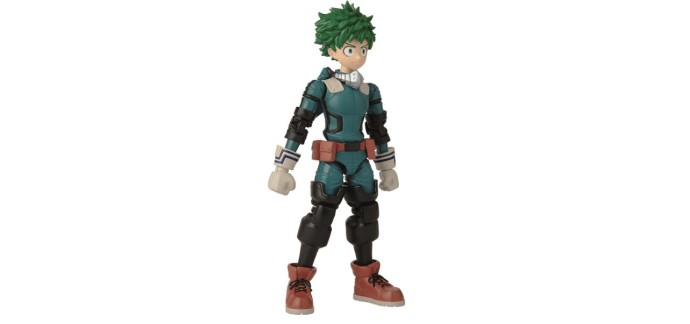Amazon: Figurine Bandai Anime Heroes  My Hero Academia - Midoriya Izuku à 16,09€