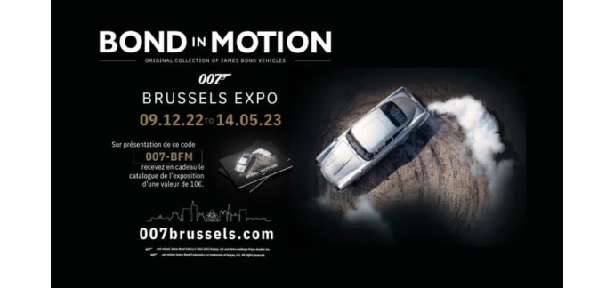 BFMTV: 2 séjours de 2 nuits à Bruxelles + des entrées à l'exposition Bond in Motion à gagner
