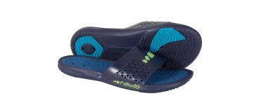 Decathlon: Sandale claquette piscine homme Nabaiji Slap 500 Plus à 10€