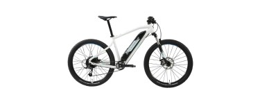 Decathlon: Vélo VTT électrique Rockrider E-ST100 pour femme - Blanc, 27"5 à 899€