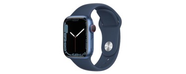 E.Leclerc: -30% sur une sélection d'Apple Watch 7. Ex: Apple Watch Series 7 GPS + Cellular, 41mm à 370,30€