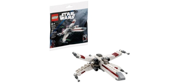 LEGO: Le chasseur stellaire X-Wing Starfighter™ miniature (30654) dès 40€ d'achat de LEGO Star Wars