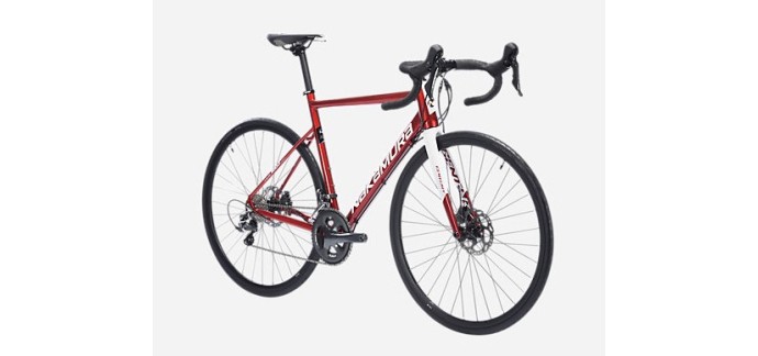 Intersport: Vélo de route Nakamura Century 300D - Rouge à 799,99€