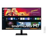 Amazon: Ecran PC connecté 32" Samsung Smart Monitor M7 avec télécommande à 229€ (via ODR 50€)
