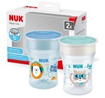 Amazon: Lot de 2 tasses d'apprentissage Nuk Magic Cup à 14,99€