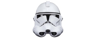 Amazon:  Casque électronique Hasbro Premium Star Wars The Black Series - Clone Trooper Phase II à 119,99€