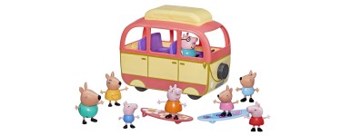 Amazon: Jouet Peppa Pig Peppa Visite l'Australie - Camping Car avec 8 Figurines, 4 Accessoires à 22,99€
