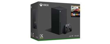Fnac: Pack Console Microsoft Xbox Series X + Forza Horizon 5 Premium Edition à 499,99€