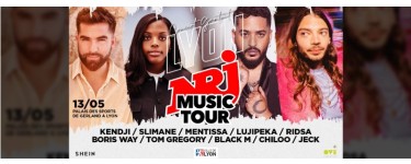 NRJ: Des invitations pour le concert NRJ Music Tour le 13 mai à Lyon à gagner