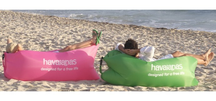 Havaianas: Transat gonflable offert dès 35€ d'achat