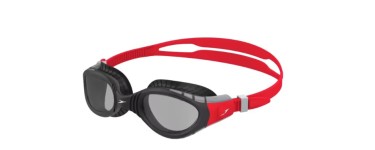 Decathlon: Lunettes de natation Speedo Futura Biofuse - Gris Rouge à 12€