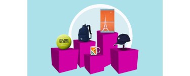 FranceTV: 32 goodies Roland Garros à gagner