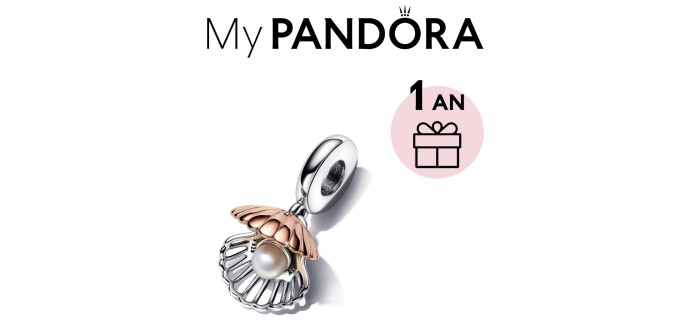 Pandora: 50 charms My Pandora à gagner