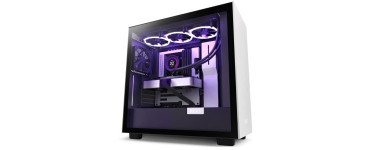 Amazon: Boîtier PC Gaming Moyenne Tour ATX NZXT H7 à 103,39€