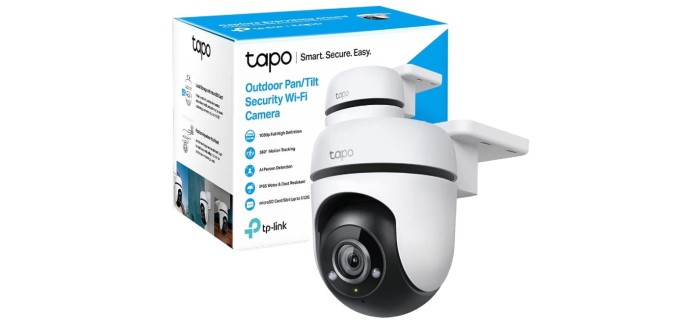 Amazon: Caméra de surveillance WiFi extérieur Tapo C500 à 32,99€