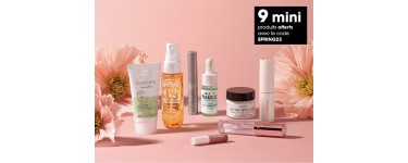 Sephora: 9 minis produits offerts dès 100€ d'achat