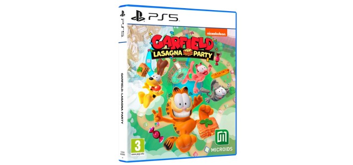 Amazon: Jeu Garfield Lasagna Party sur PS5 à 23,10€
