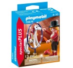 Amazon: Playmobil Special Plus Artiste avec Poney - 70874 à 3,49€