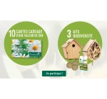 Botanic: 10 x 1 carte cadeau de 50€, 3 x 1 kit biodiversité à gagner