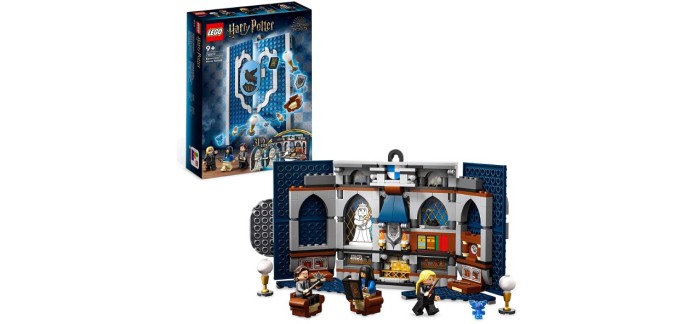 Amazon: LEGO  Harry Potter Le Blason de la Maison Serdaigle - 76411 à 25,99€