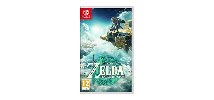 Jeux Vidéo and Co: 5 jeux vidéo Switch "The Legend of Zelda - Tears Of The Kingdom" à gagner