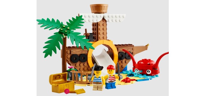 LEGO: L’aire de jeux du bateau pirate - 40589 en cadeau dès 100€ d'achat