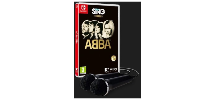 Amazon: Jeu Let’s Sing Presents ABBA (avec 2 micros) sur Nintendo Switch à 31,65€
